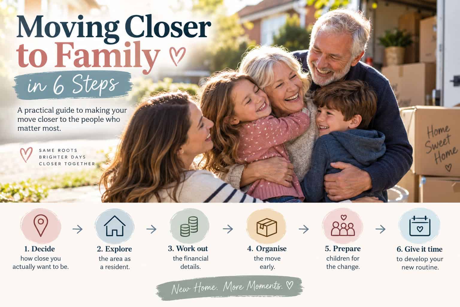Moving Closer to Family in 6 Steps