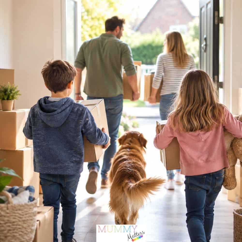 Moving with kids