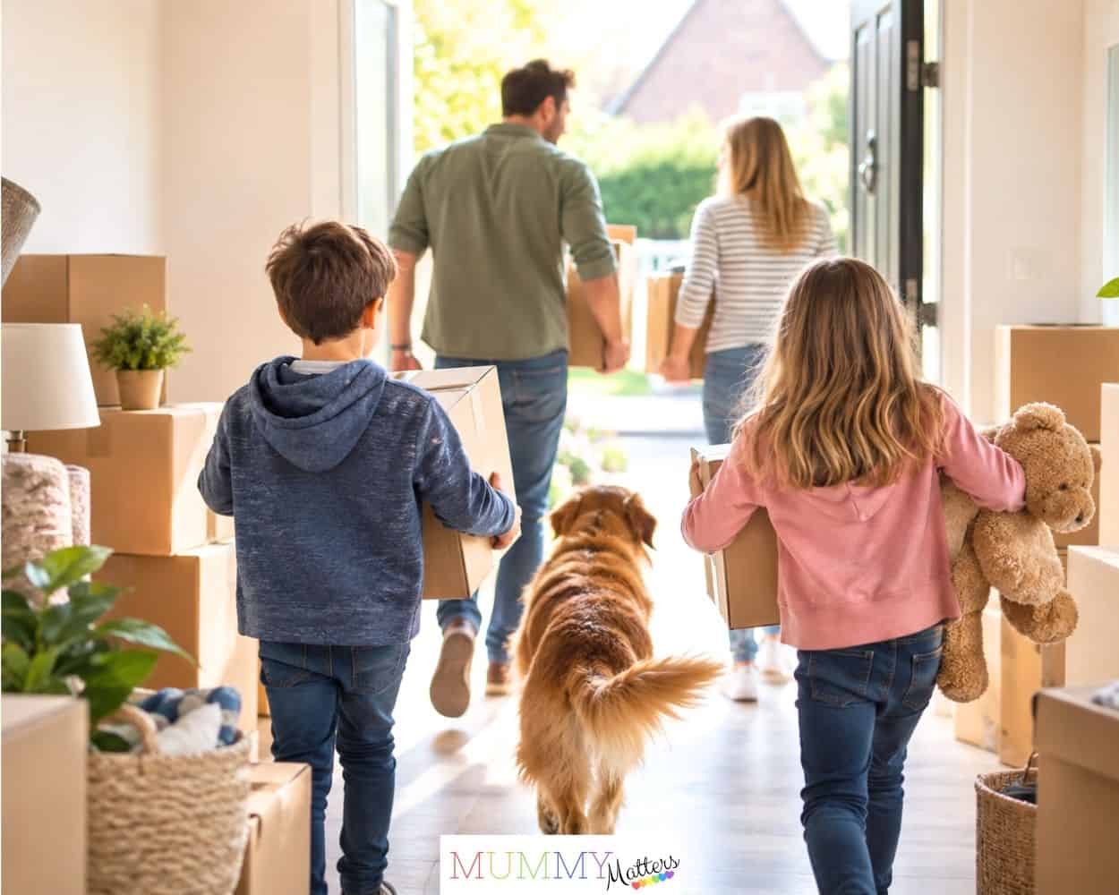 Moving with kids