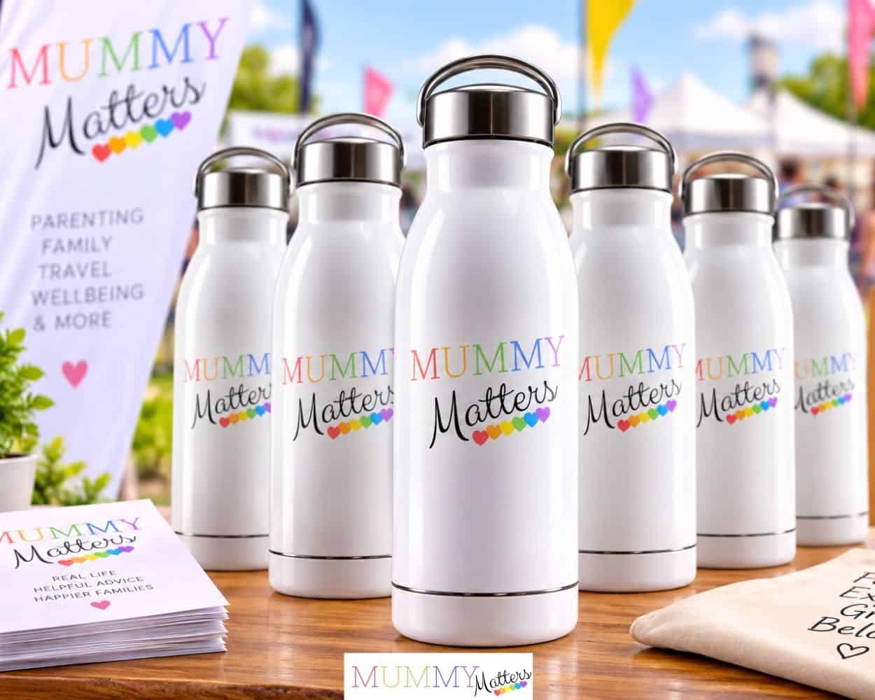 branded water bottles