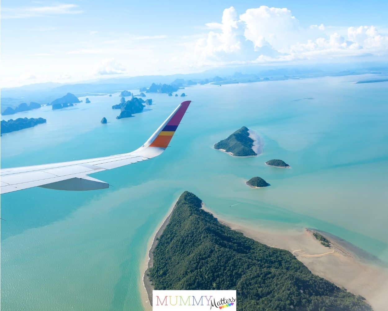 Seaplane travel scenic views