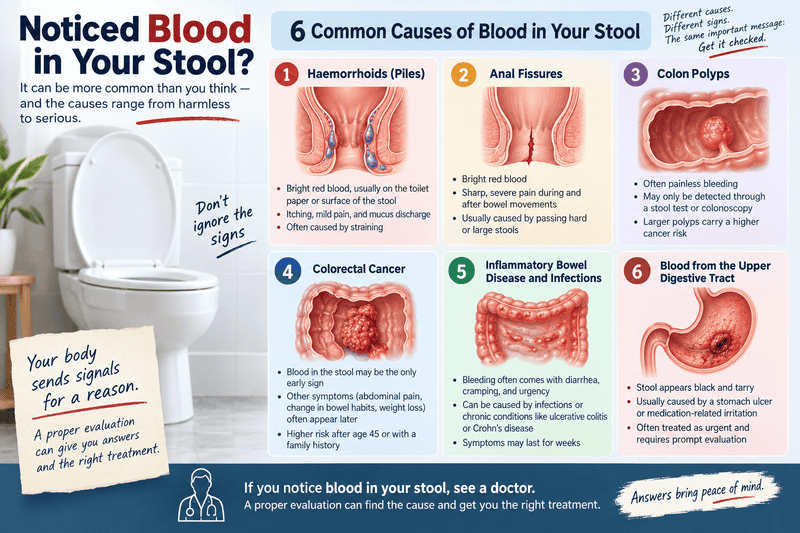 What Can Cause Blood in Your Stool