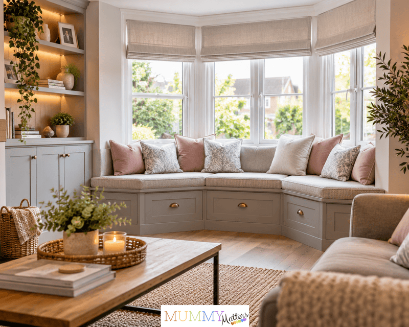 Bespoke furniture designed for an awkward living space