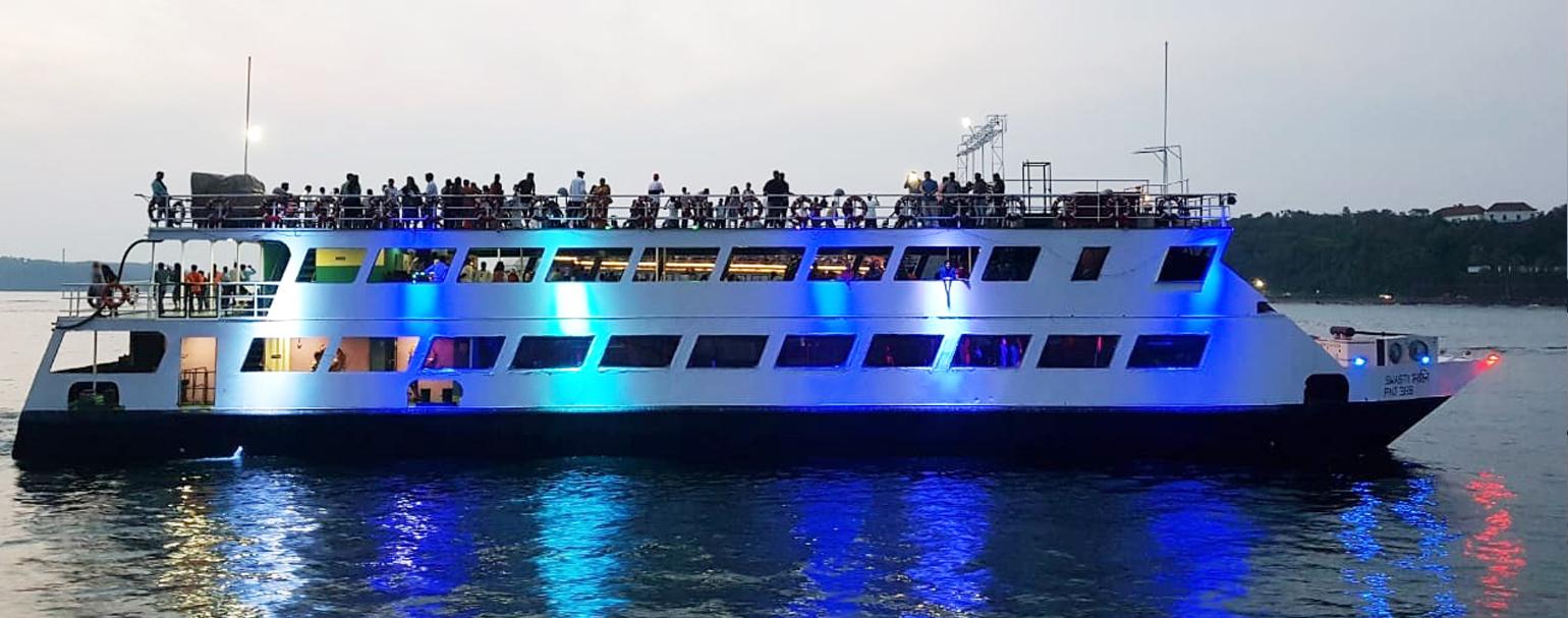 sunset cruise in goa