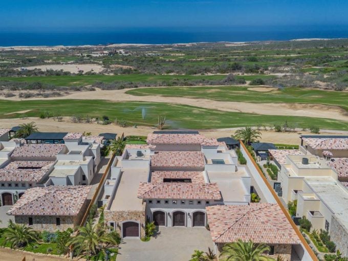 Aerial View Of Casa Cardonal Villas And The Golf Course At Diamante