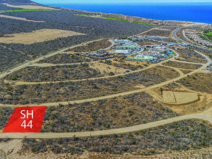 Diamante Cabo San Lucas Aerial View Of Residential Lots And Development Area.