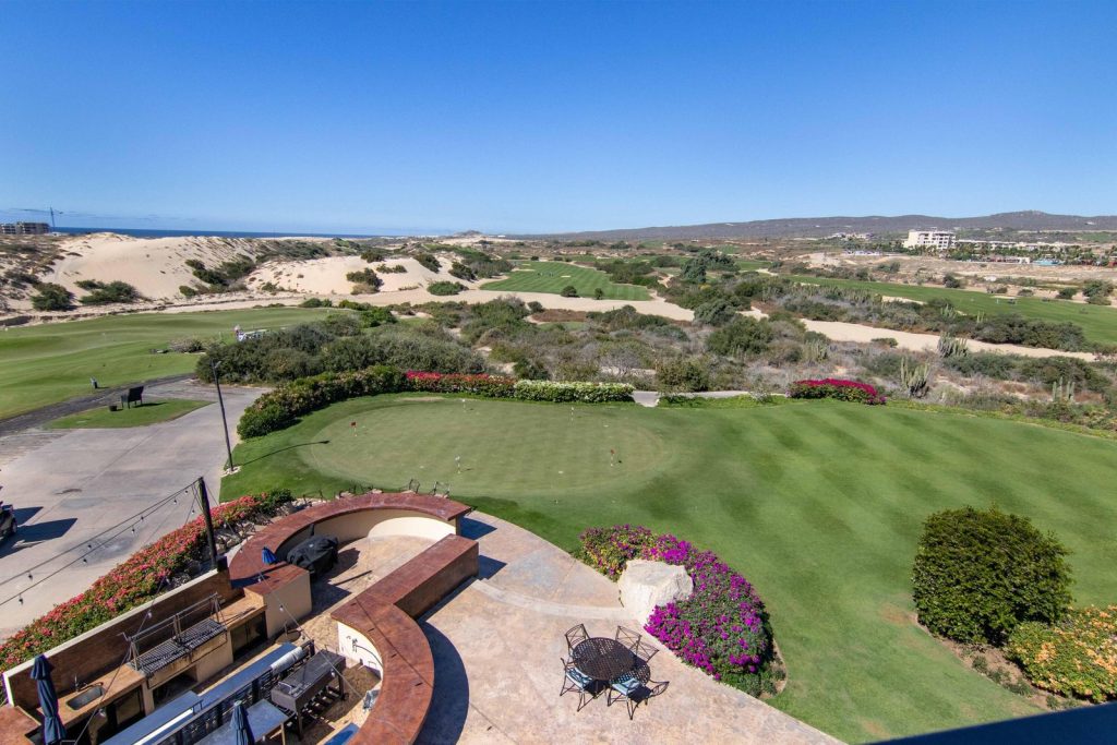 Dunes Penthouse 306, Diamante – Homes For Sale In Diamante Dunes Penthouse 306, Dunes Residence Club, Diamante: Aerial View Over The Golf Course