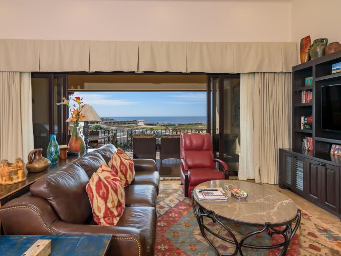 Dunes Penthouse 316, Dunes Residence Club, Diamante: Living Room With Ocean View