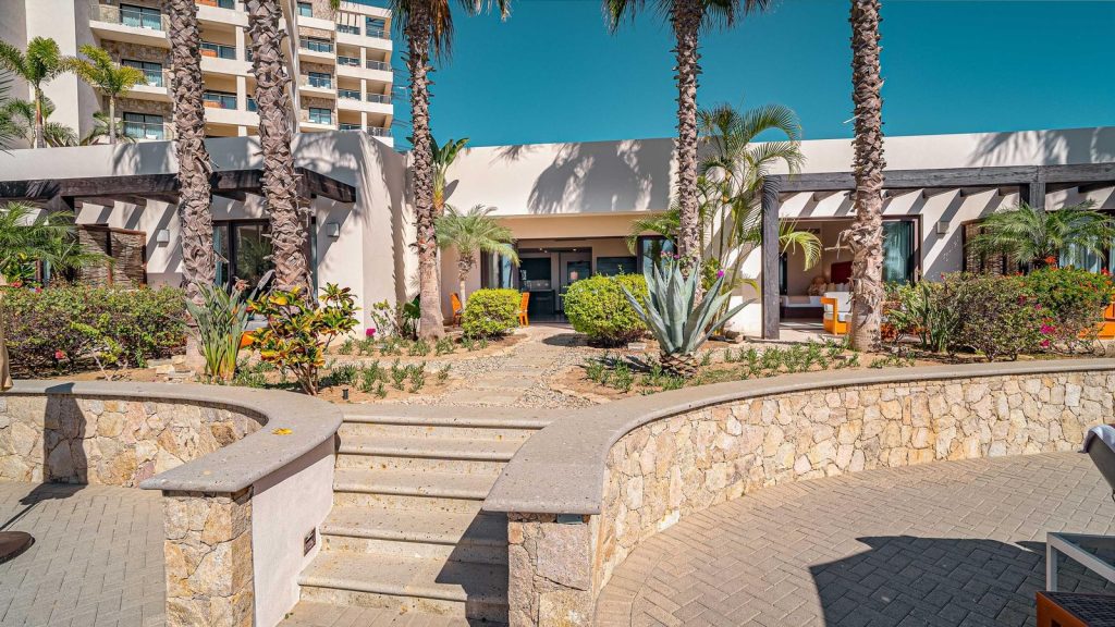 Ocean Club Residences 134, Diamante – Homes For Sale In Diamante Ocean Club Residences 134, Ocean Club Residences, Diamante: Building Entrance