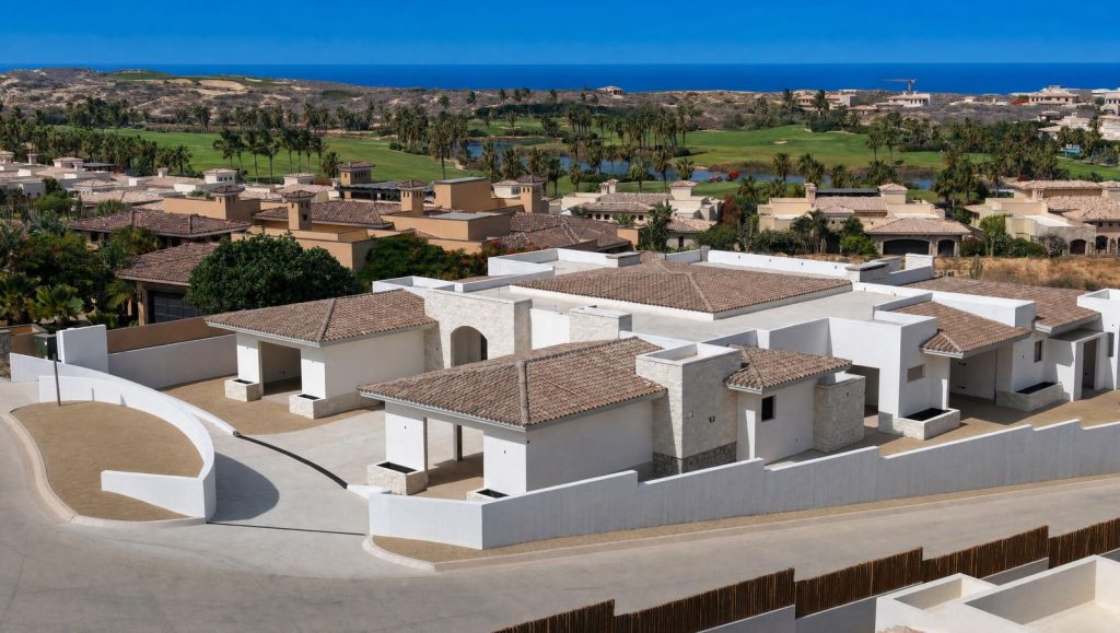 Sunset Hill Villa 54, Diamante – Homes For Sale In Diamante Sunset Hill Villa 54, Sunset Hill, Diamante: Aerial View Of The Unfinished Villa
