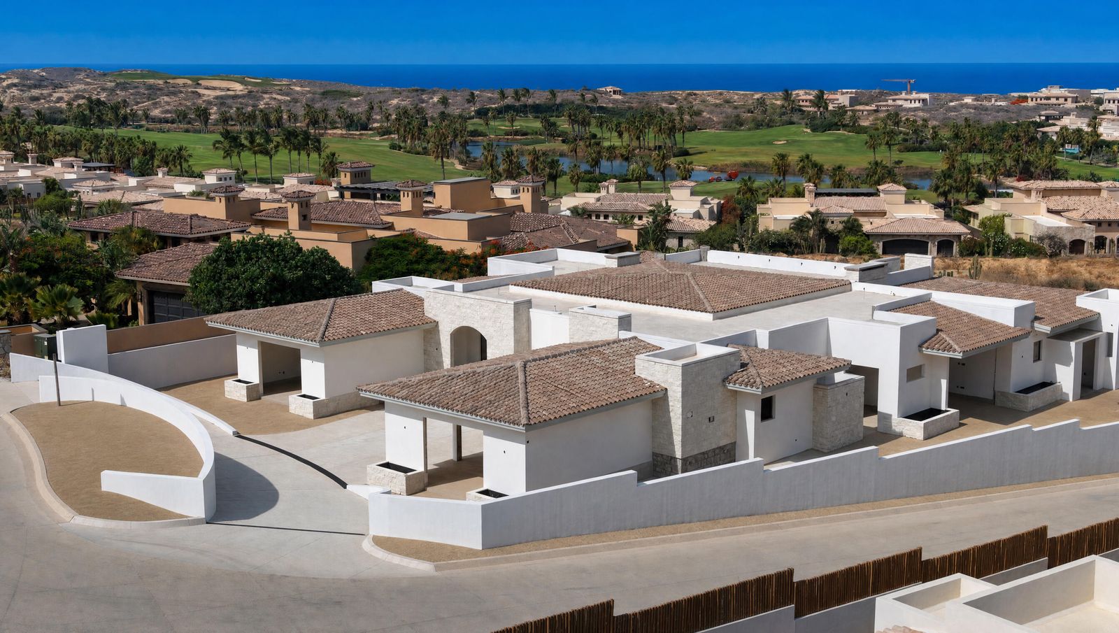 Sunset Hill Villa 54, Sunset Hill, Diamante: Aerial View Of The Unfinished Villa