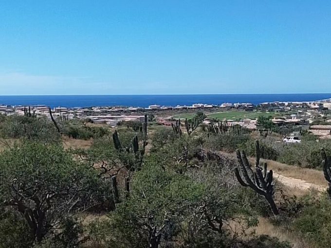 Sunset Hill Lot 13, Sunset Hill, Diamante: View From The Lot Toward The Ocean