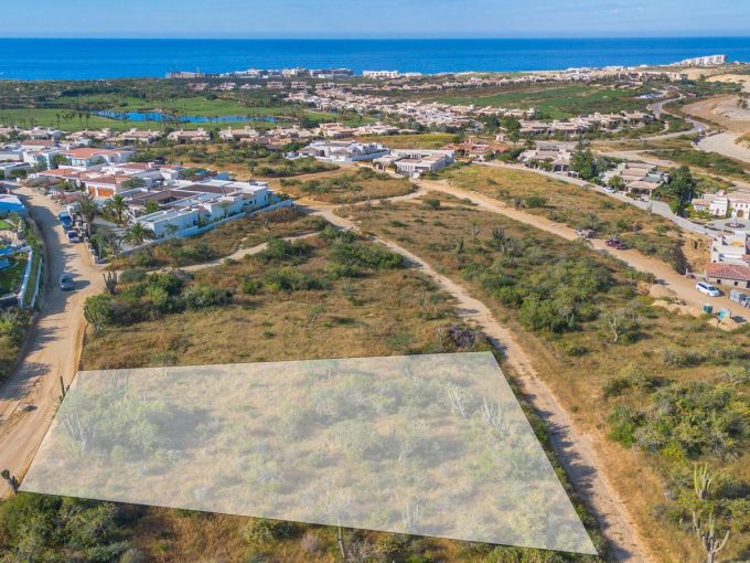 Sunset Hill Lot 14, Sunset Hill, Diamante: Aerial View Of The Lot With Boundaries