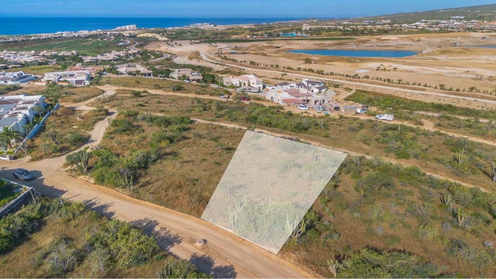 Sunset Hill Lot 14, Diamante – Homes For Sale In Diamante Sunset Hill Lot 14, Sunset Hill, Diamante: Aerial View Of The Lot With Boundaries