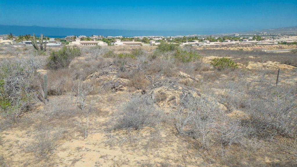 Sunset Hill Lot 65, Diamante – Homes For Sale In Diamante Sunset Hill Lot 65, Sunset Hill, Diamante: View From The Lot Toward The Ocean