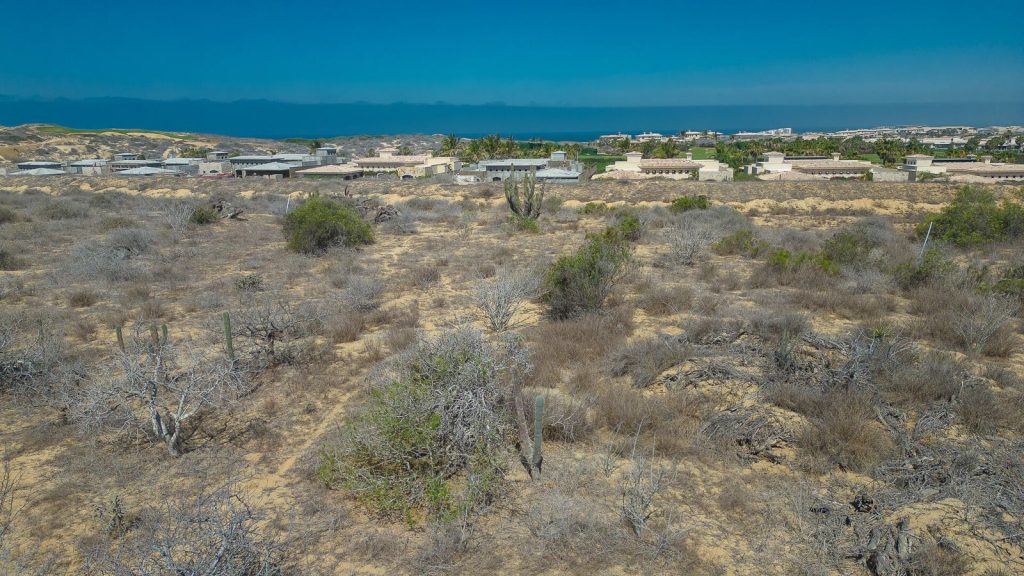 Sunset Hill Lot 65, Diamante – Homes For Sale In Diamante Sunset Hill Lot 65, Sunset Hill, Diamante: View From The Lot Toward The Ocean