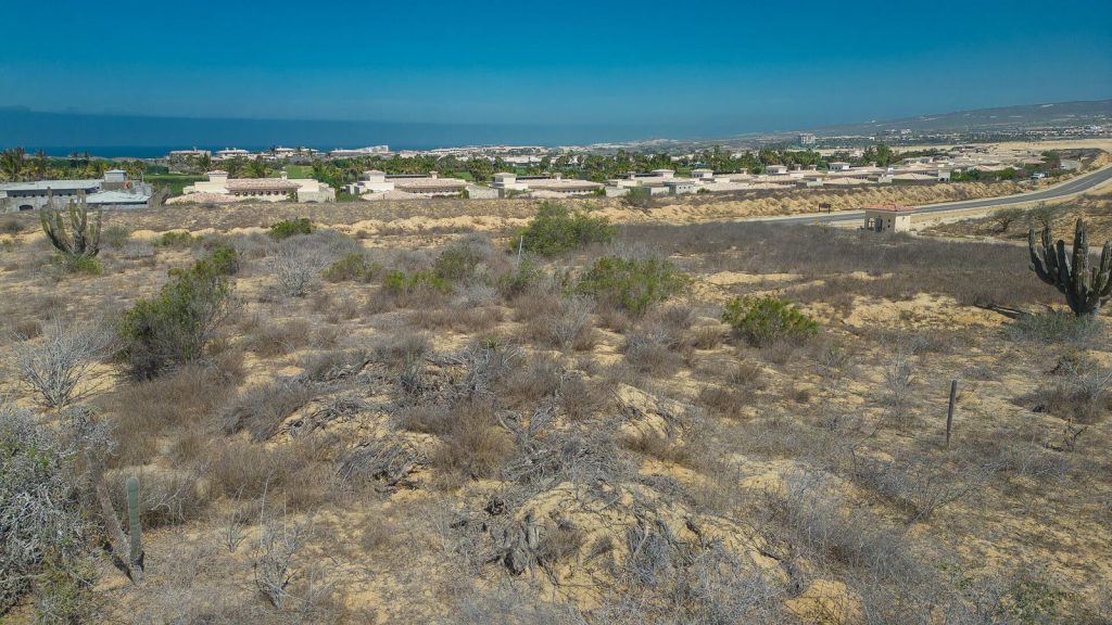 Sunset Hill Lot 65, Diamante – Homes For Sale In Diamante Sunset Hill Lot 65, Sunset Hill, Diamante: View From The Lot Toward The Ocean