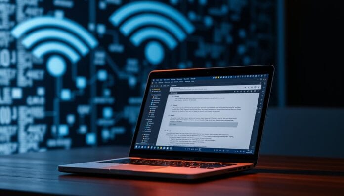 secure business data on open networks