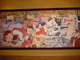 Vibrant mural of beloved Disney characters in playful poses, capturing the enchanting spirit of Disney Parks and animation.
