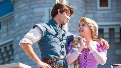 Rapunzel and Flynn