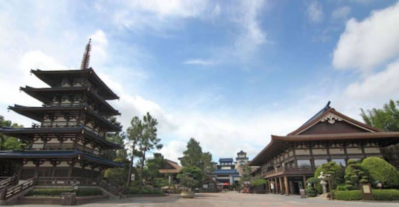 Japanese pavilion at Epcot