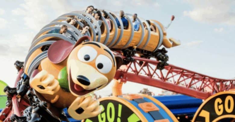 Slinky Dog Dash at Disney World's Disney's Hollywood Studios