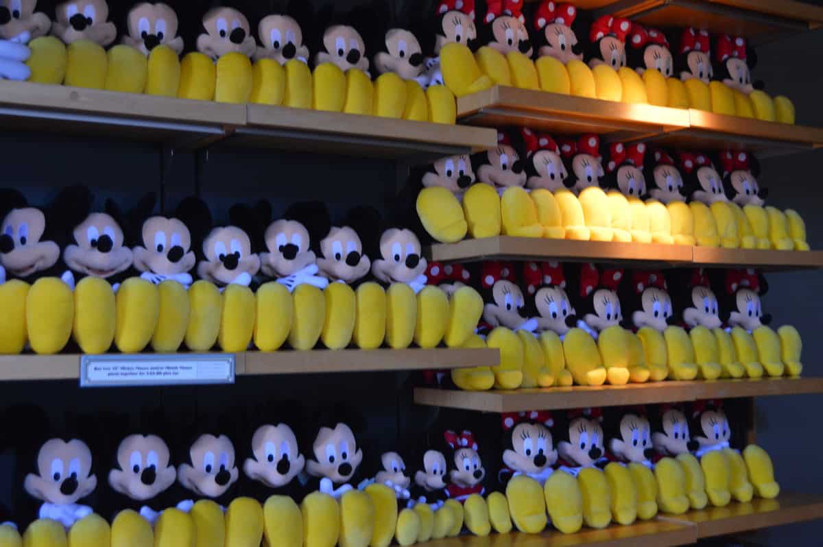 Mickey and Minnie Plushes