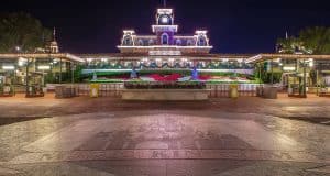 magic Kingdom Entrance night DPS