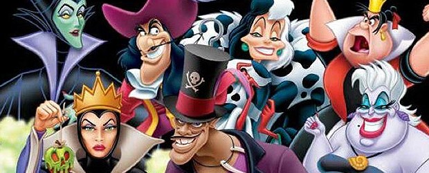 Top Disney villains strike playful poses together, their animated antics captivating guests at Disney parks and shows.