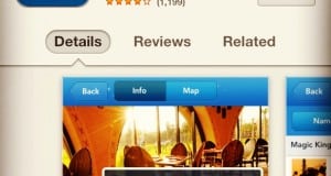 My Disney Experience app screenshot shares insider tips on scoring hard-to-get dining reservations at Sanaa in Disney’s Animal Kingdom Lodge.