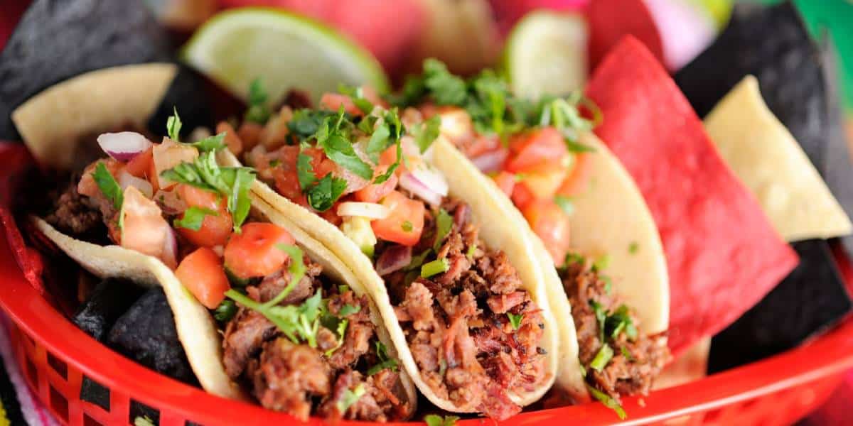 Taco Trio from La Cantina de San Angel Inn at Epcot