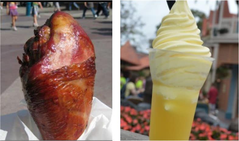 Turkey Leg and Dole Whip
