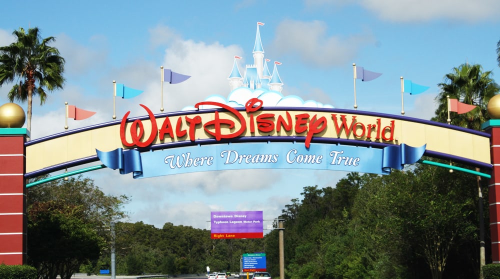 Walt Disney World Sign