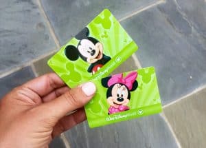 Mickey and Minnie Disney World Tickets Cards
