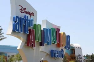 Art of animation Sign