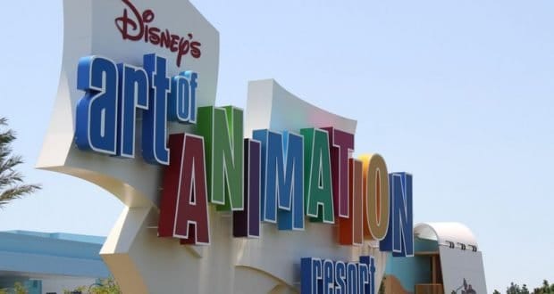 Art of animation Sign
