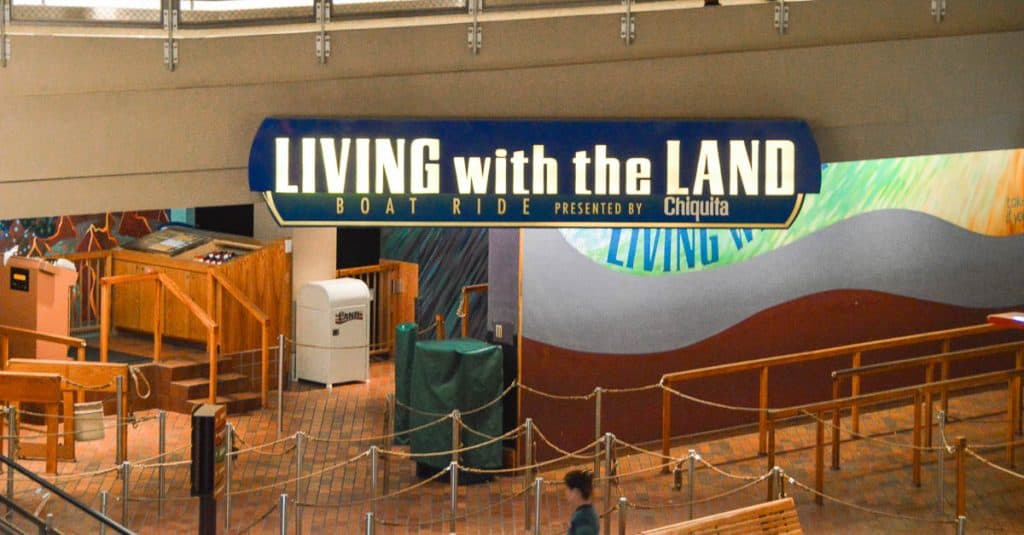 entrance to Living with the Land at EPCOT