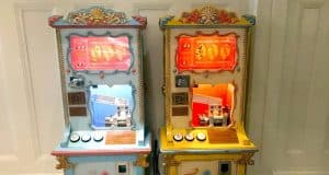 Two pressed penny machines