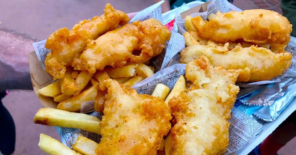Fish and Chips - Epcot United Kingdom