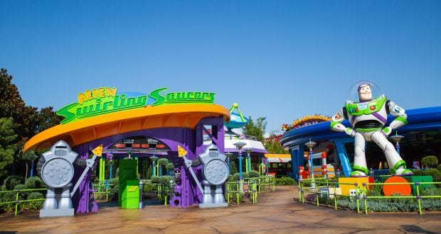 alien swirling saucers