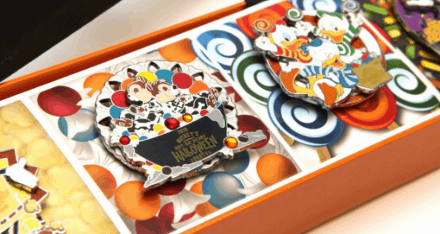 Disney Parks Halloween pins showcase Chip, Dale, Donald, and Daisy in festive costumes—ideal for Mickey’s Not-So-Scary Party fans.