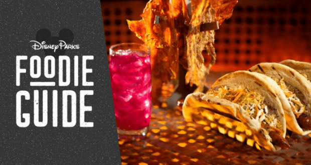 Tacos, a vibrant pink beverage, and giant chips headline the Disney Parks Foodie Guide for stellar Star Wars-inspired eats.