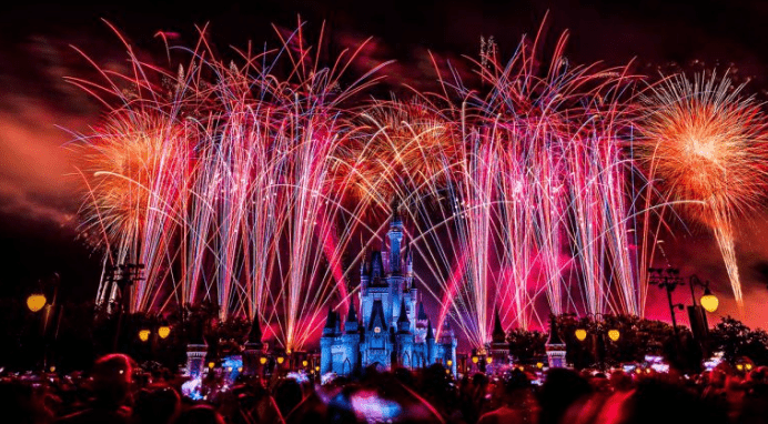 Magic Kingdom July 4 fireworks