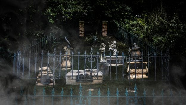 Haunted Mansion pet cemetary