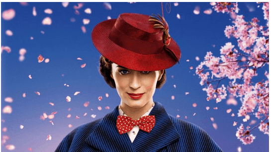 Minnie Mouse, wearing her signature red hat and polka dot bow tie, beams with joy amid a flurry of cherry blossoms and drifting petals—a magical scene that captures the same excitement and freshness as exclusive January events at Disney parks or enchanting new releases on Disney+.