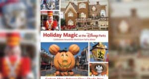 Festive collage showcasing Disney Parks holiday magic, including a Mickey pumpkin from Main Street, an enchanting gingerbread house like those found in resort lobbies, and a classic toy soldier marching down the holiday parade route—each element highlighting Secrets of the Season and immersing fans in the wonder of Disney’s unforgettable celebrations.