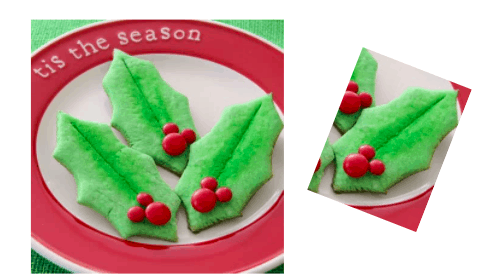 Festive green Holly Leaf Christmas Cookies with cheerful red candies are served on a plate reading "tis the season," perfect for enjoying during holiday events at Disneyland.