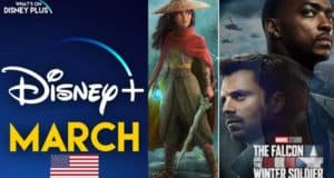 Disney+ spotlights its March lineup with beloved characters from “Raya and the Last Dragon” and Marvel’s “The Falcon and the Winter Soldier,” inviting fans to experience new Disney magic at home, just like unforgettable reveals at your favorite Disney theme park. Get ready for blockbuster adventures you won’t want to miss!.