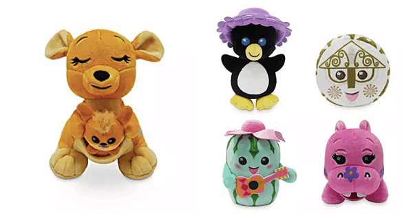 Step into the magic of Disney Parks with the exclusive Small World Wishables plush collection from shopDisney. Inspired by the iconic “it’s a small world” attraction, this set features five beloved characters: a kangaroo, a penguin, the classic smiling face, a musical plant with guitar, and a whimsical purple hippo—must-haves for collectors and fans of Disney theme park adventures.