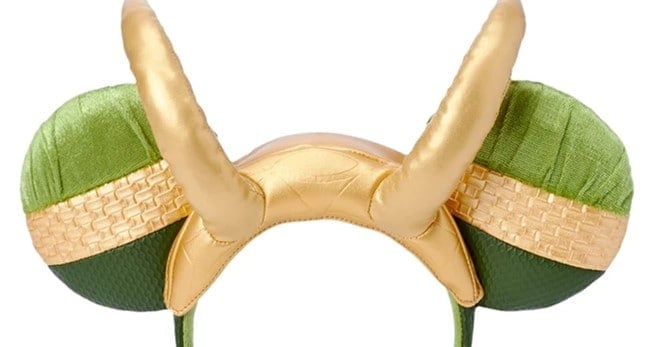 Channel your mischievous side at Disney Parks with the Loki Ear Headband, showcasing green and gold mouse ears crowned by dramatic golden horns inspired by Marvel’s legendary villain. A bold accessory for Marvel fans, now available at shopDisney!.